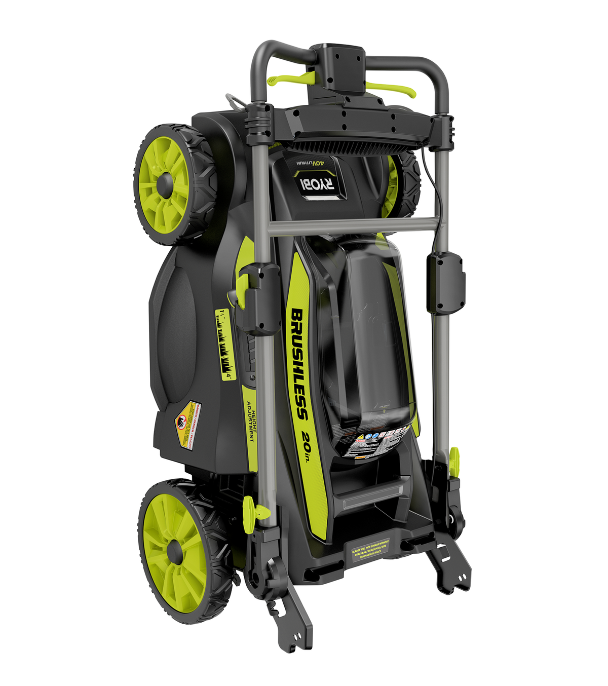40V BRUSHLESS 20" SELF-PROPELLED LAWN MOWER  Image 7