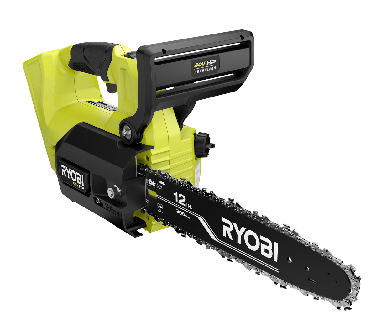 40V HP BRUSHLESS 12" TOP HANDLE CHAINSAW  Image 10
