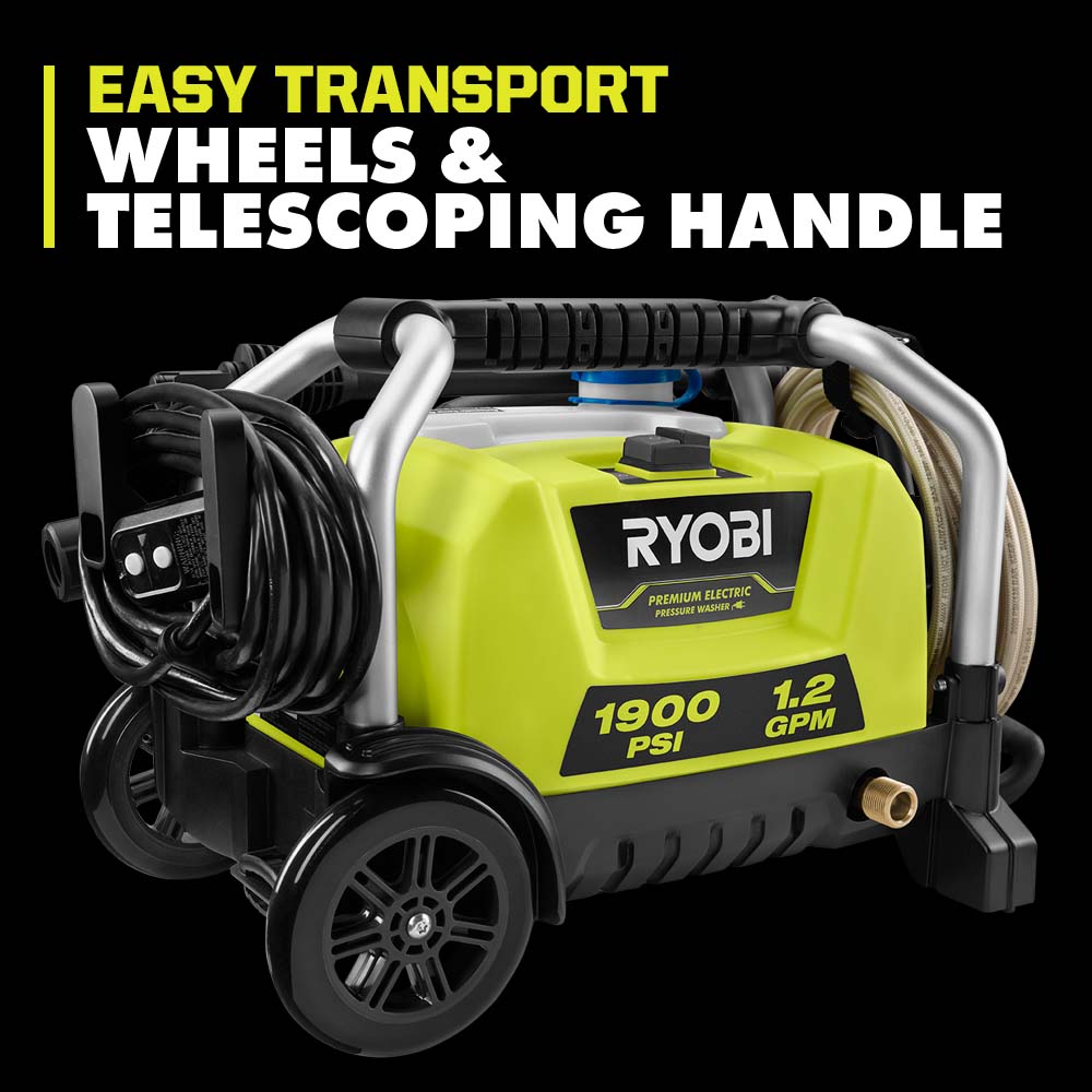 1900 PSI 1.2 GPM Electric Pressure Washer  Image 6