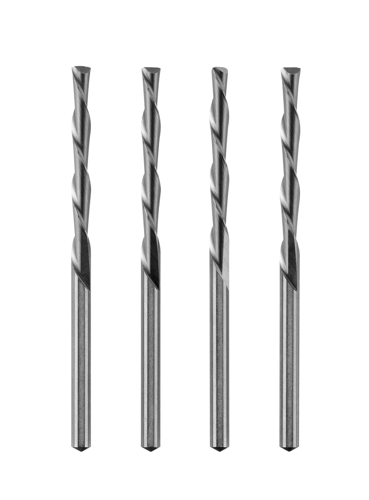 4 PC. 1/8" WOOD & PLASTIC BITS image