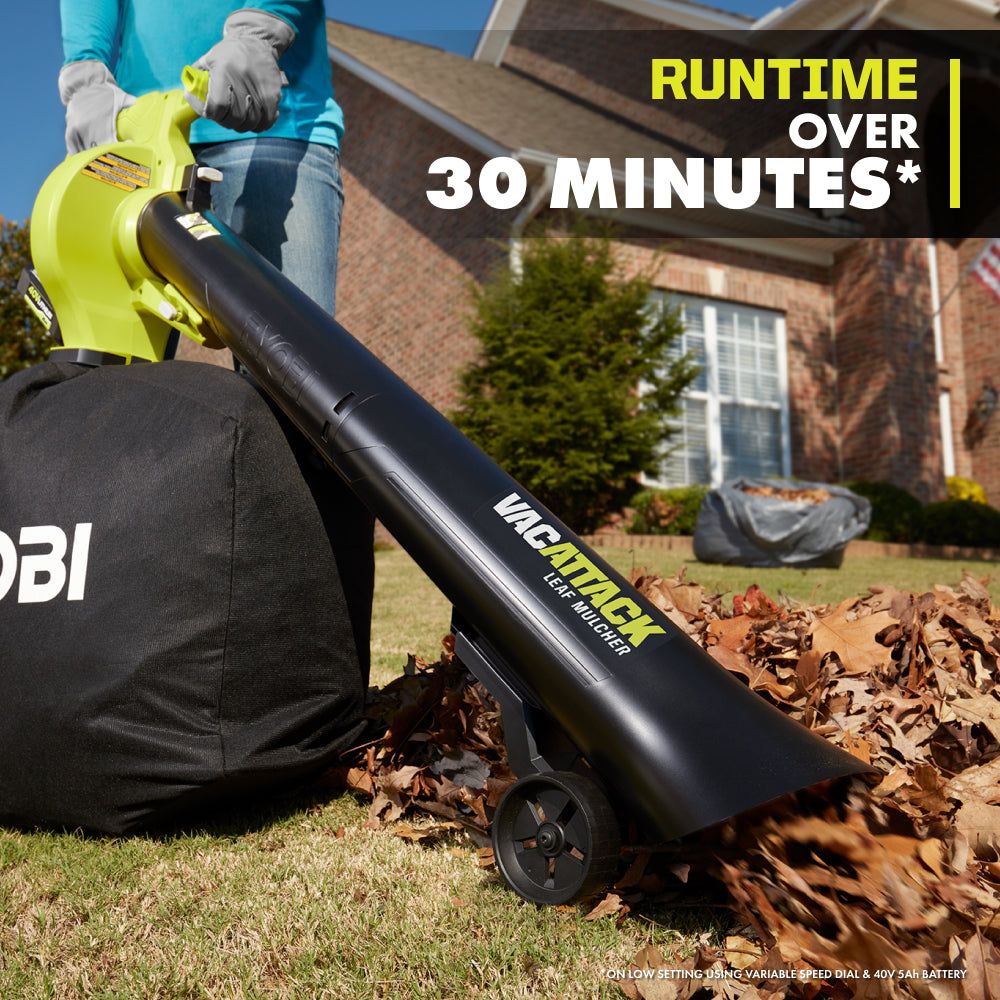 40V LEAF VACUUM/MULCHER KIT Image 5