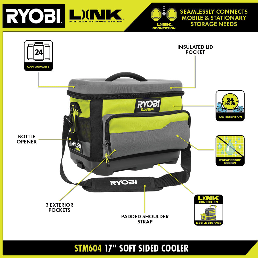 LINK 17" SOFT SIDED COOLER Image 4