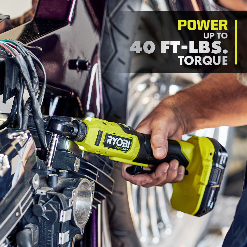 18V ONE+™ HP COMPACT BRUSHLESS 1/4" High Speed Ratchet Image 5