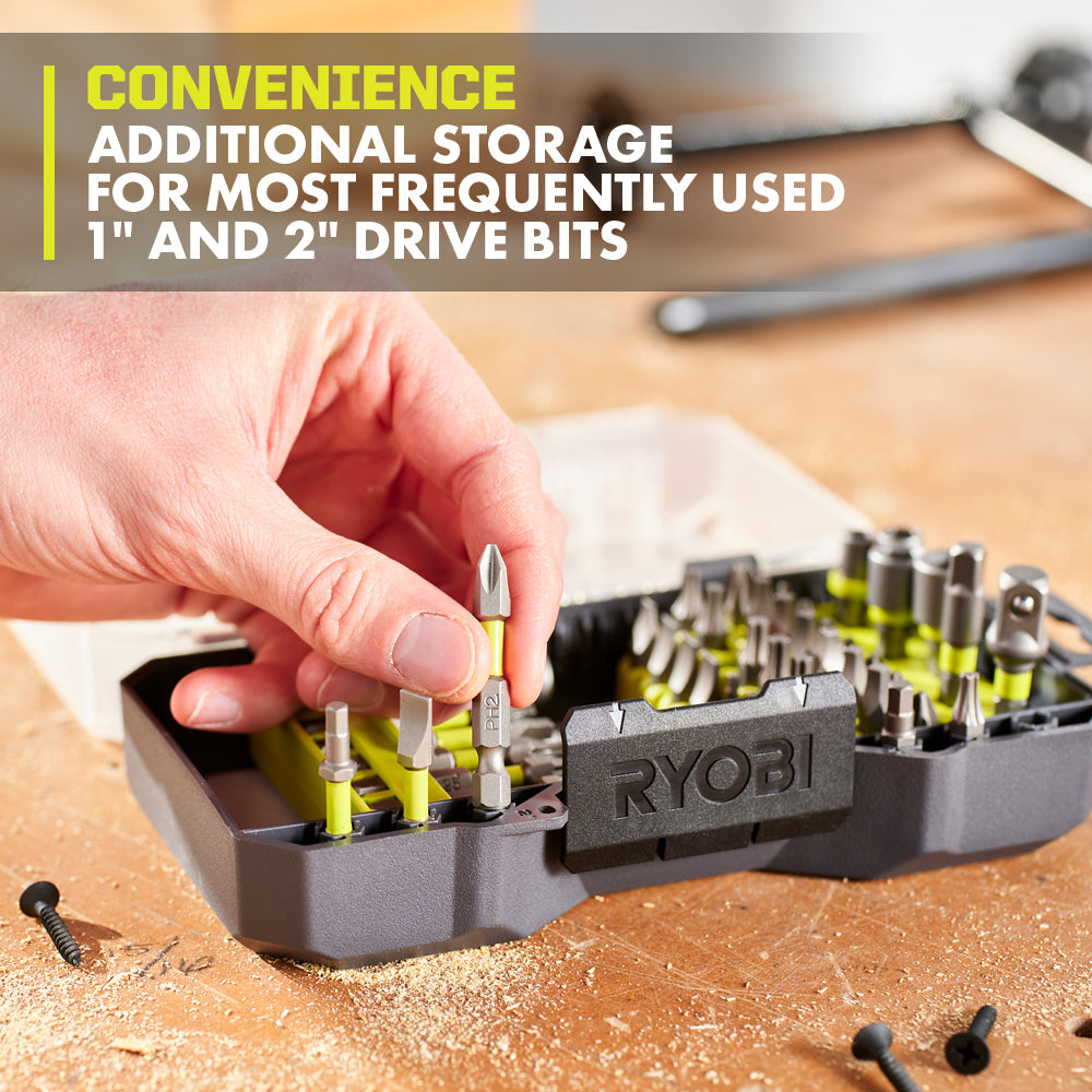 52 PC. IMPACT DRIVING SET WITH DIAMOND GRIT BITS Image 9