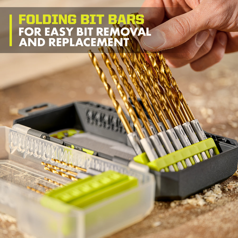 22 PC. TITANIUM DRILL BIT SET Image 4