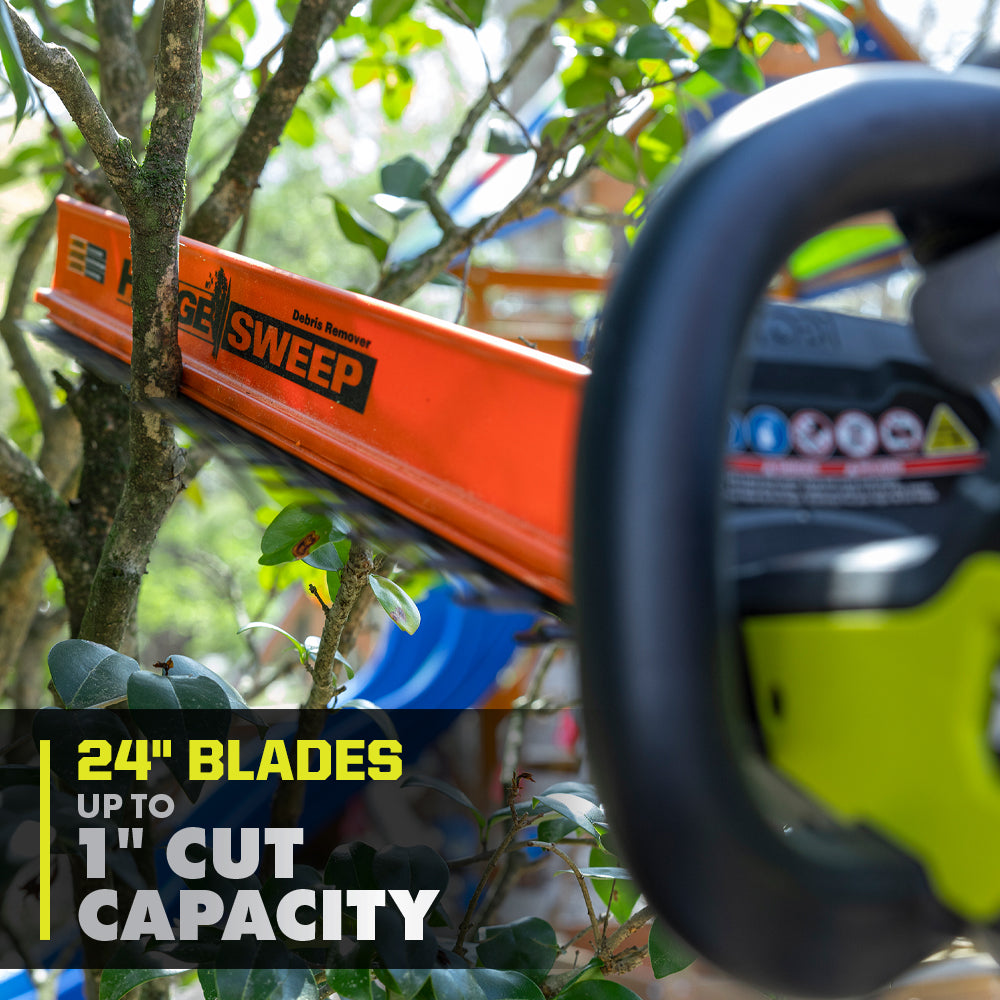 18V ONE+ HP BRUSHLESS WHISPER SERIES 24" HEDGE TRIMMER KIT Image 4