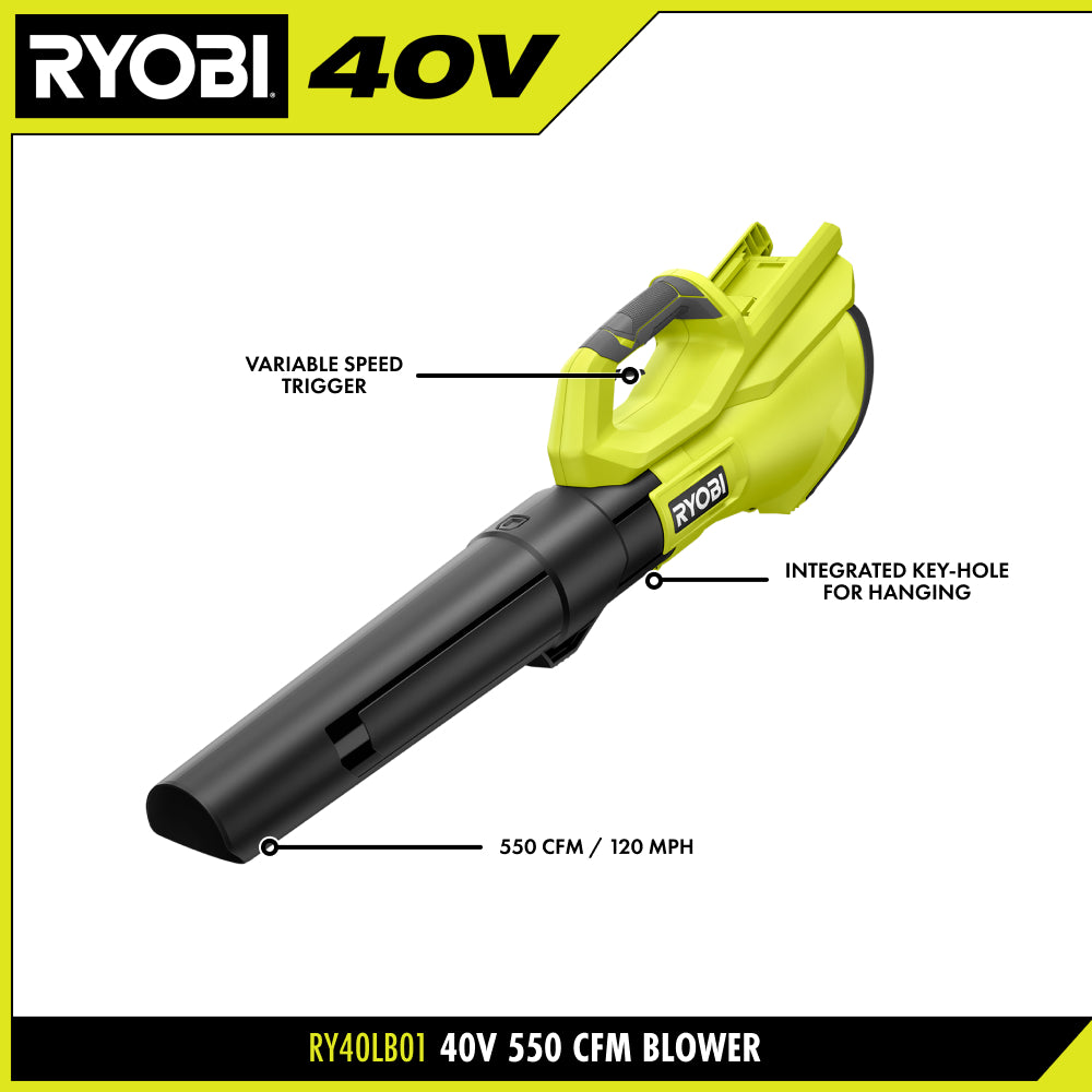 40V 550 CFM BLOWER Image 3
