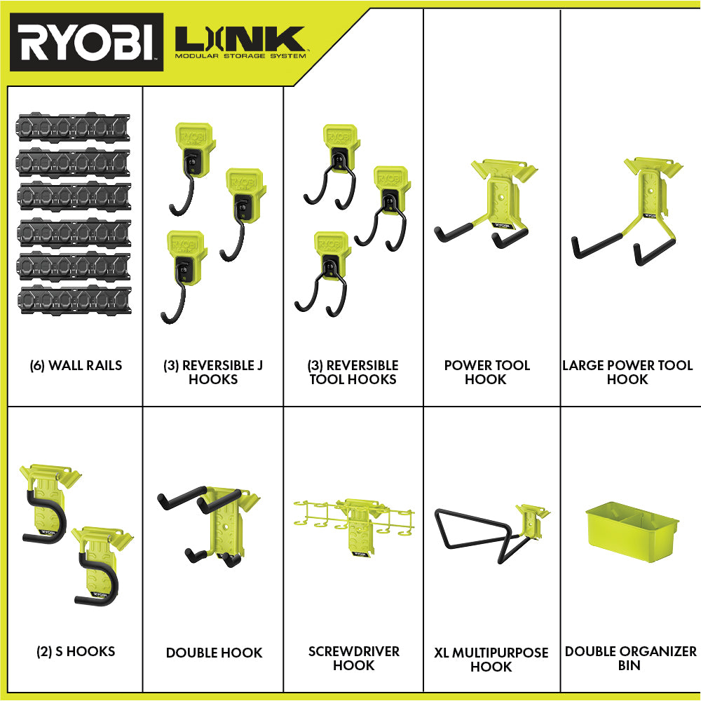 20 PC. LINK WALL STORAGE KIT Image 2