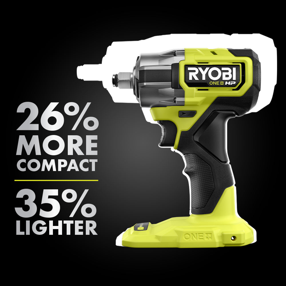 18V ONE+ HP COMPACT BRUSHLESS 4-MODE 1/2" IMPACT WRENCH Image 5