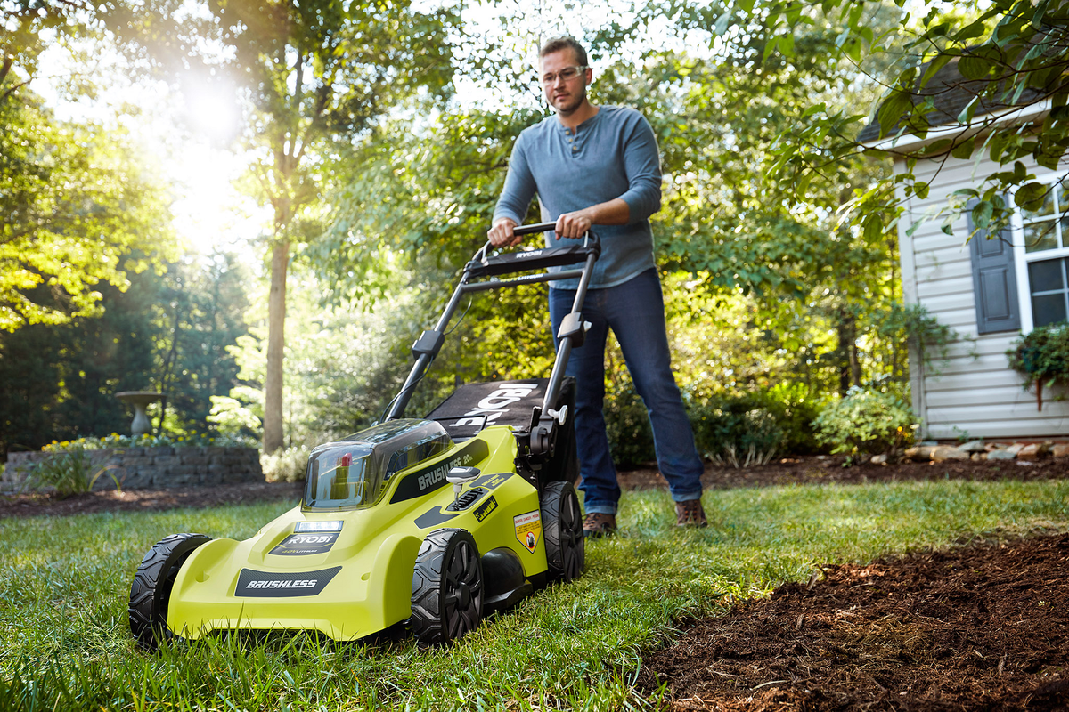 40V BRUSHLESS 20" PUSH LAWN MOWER KIT Image 3